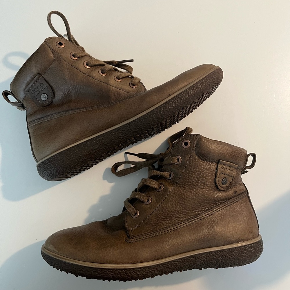 Ecco Smooth Leather Fall Boots